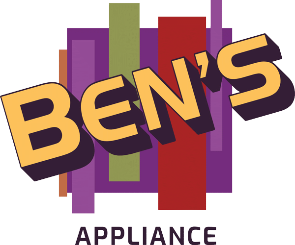 Ben's Appliance logo, a gray and white graphic